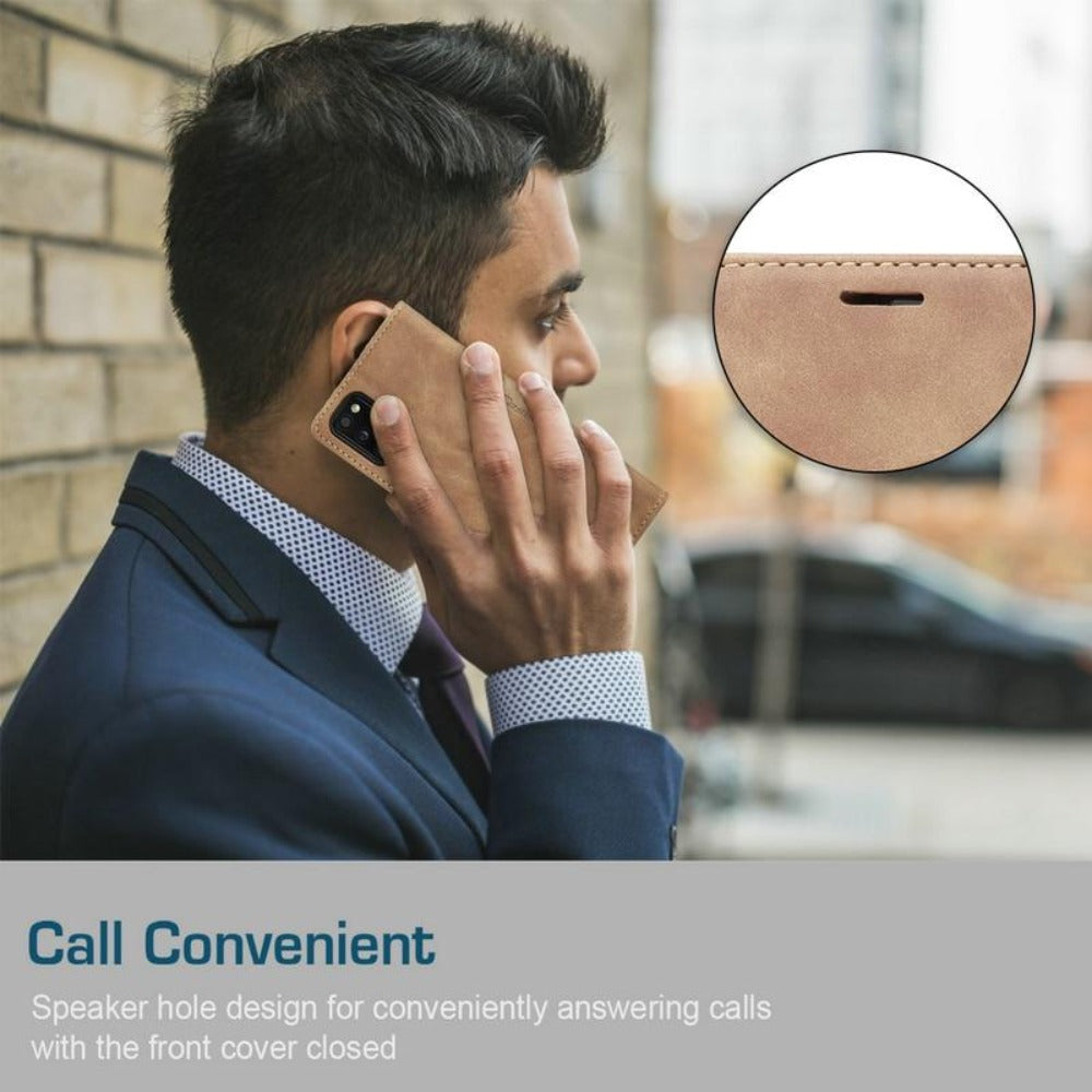 Magnetische flip-walletcase voor iPhone - kaartsleuven