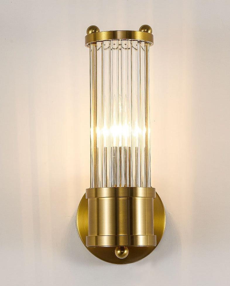 Lampade da parete in vetro di lusso con luce verso l’alto e verso il basso | boxzora