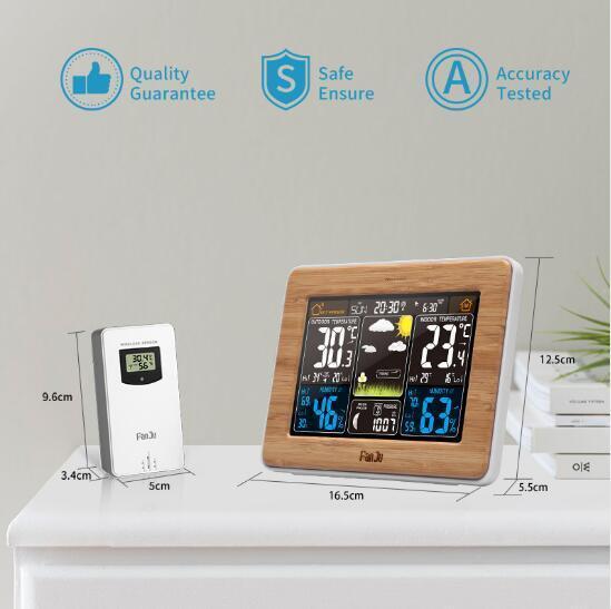 Wireless Indoor Outdoor Weather Station – Accurate Real-Time Tracking