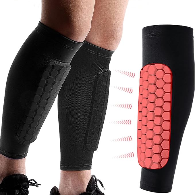 LEGION Football Shin Guards — Integrated Ankle Support Design