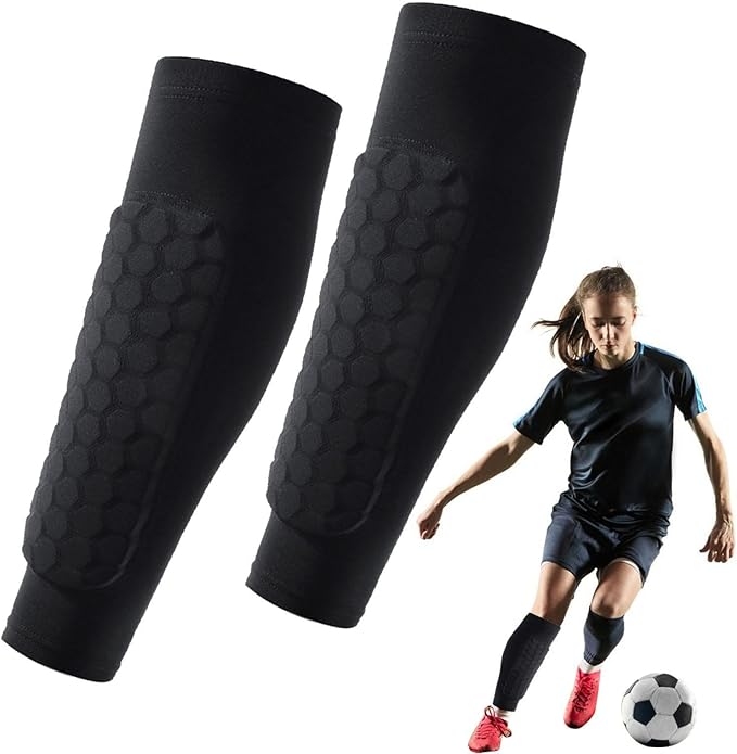 LEGION Football Shin Guards — Integrated Ankle Support Design
