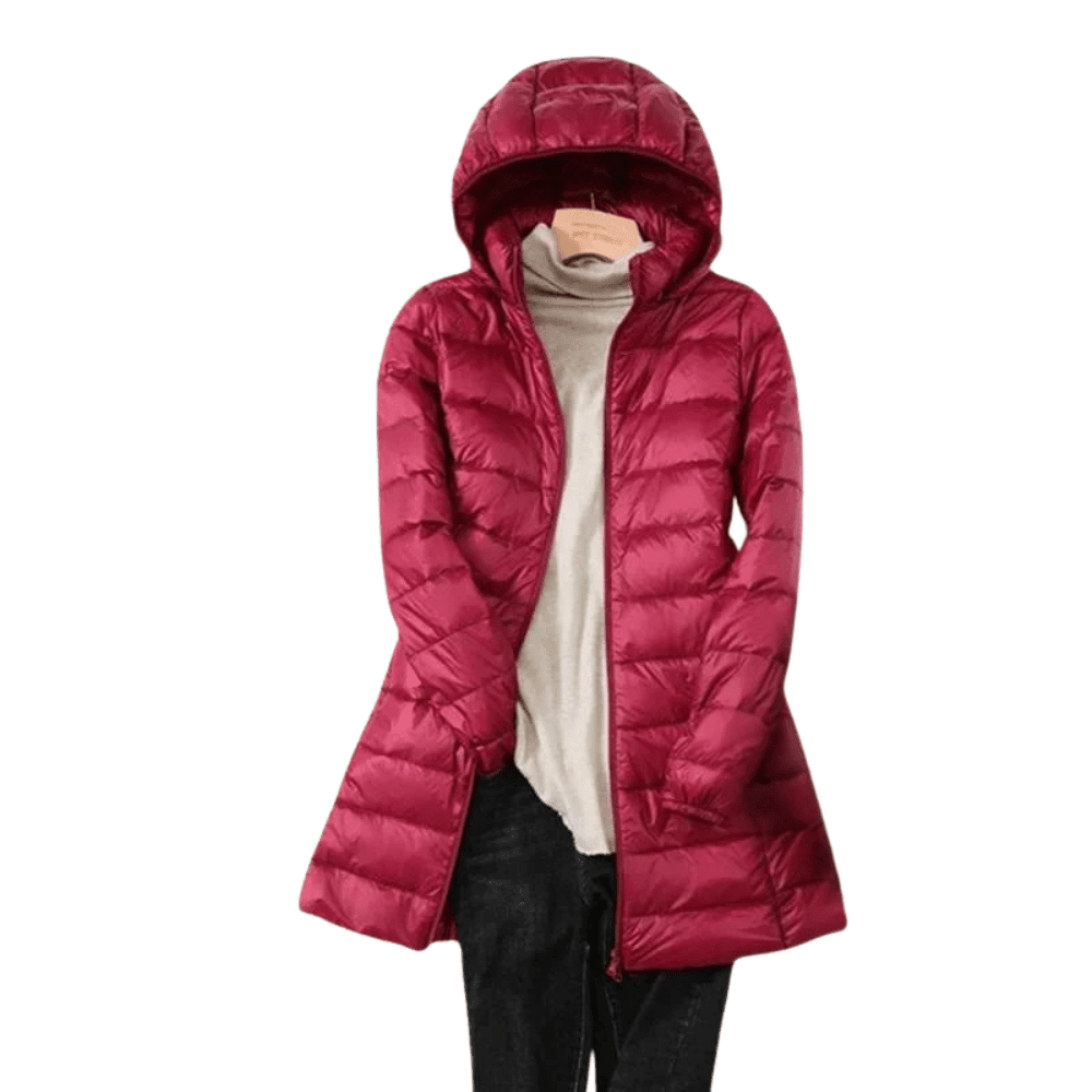Piumino imbottito leggero — peso di 21,9 oz, design pieghevole