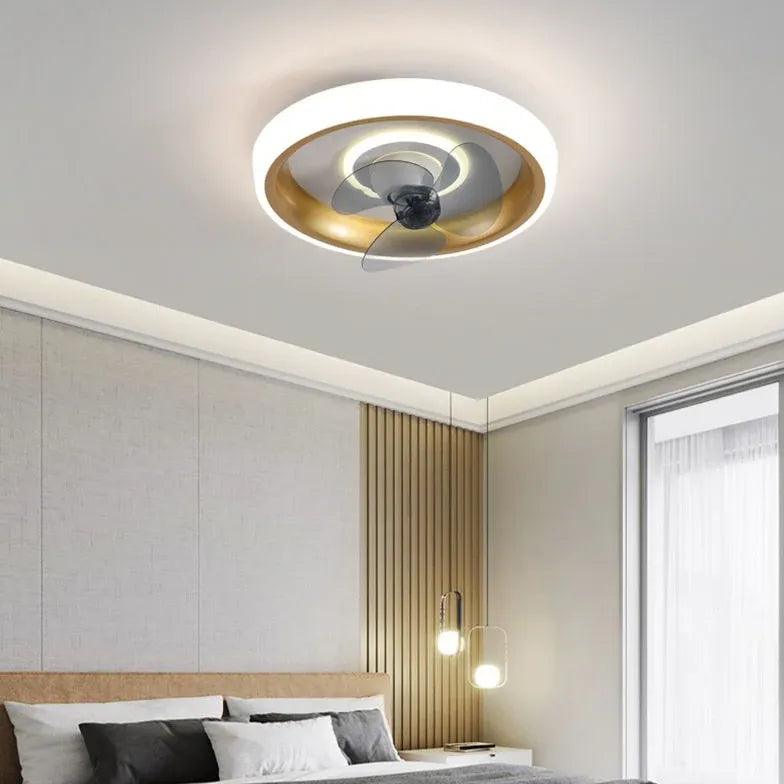 Minimalist Ultra Thin Fan Bedroom Ceiling Lights | boxzora