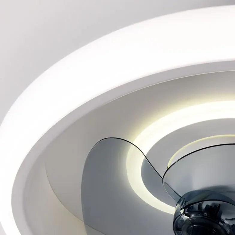 Lámparas de techo minimalistas ultrafinas con ventilador para dormitorio | boxzora