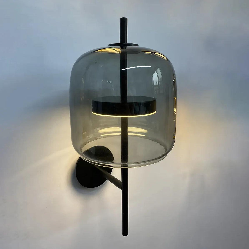 Luxe wandverlichting van messing en glas voor de slaapkamer | boxzora
