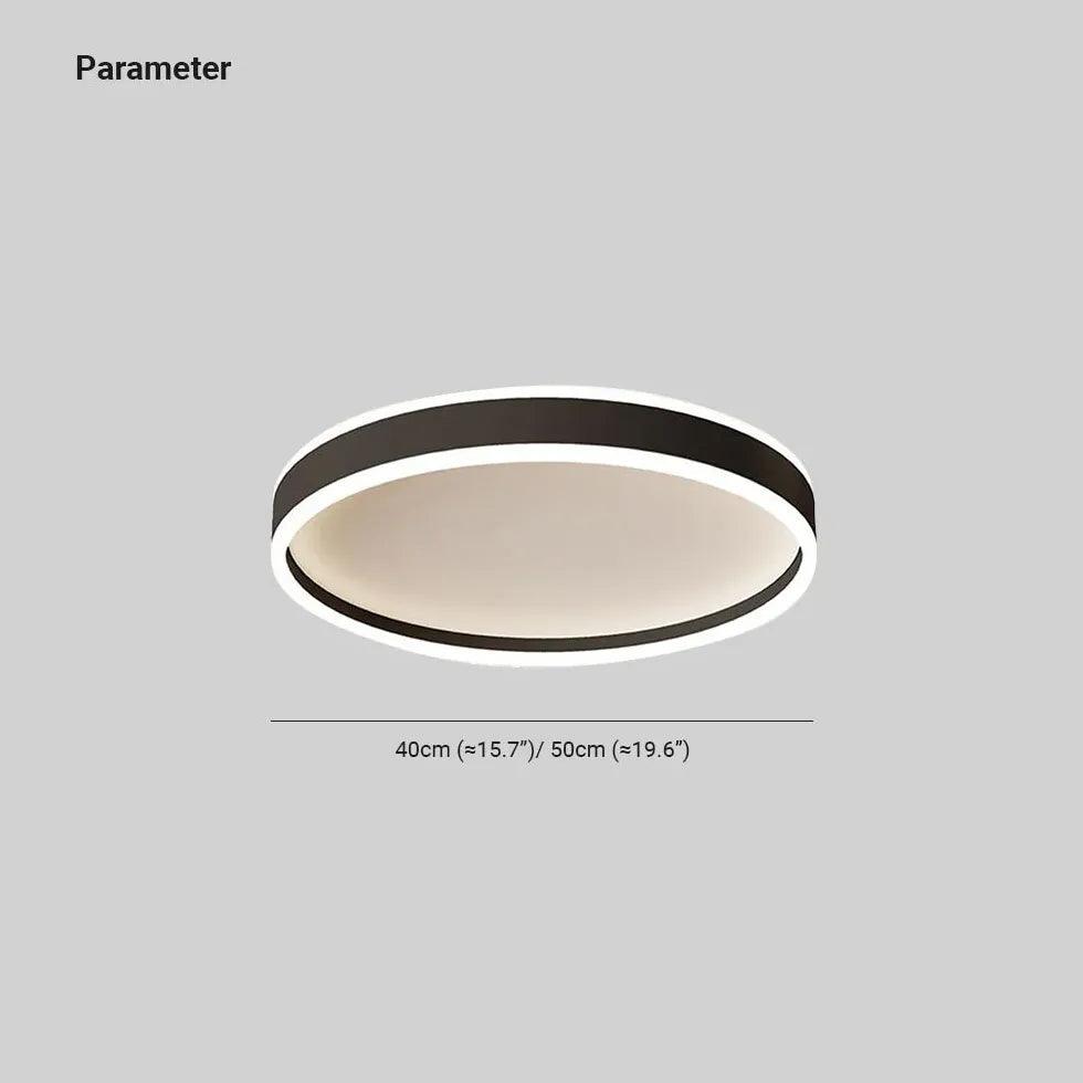 Minimalist Led Circular White Ceiling Light | boxzora