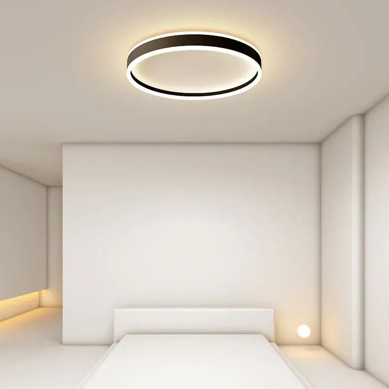 Minimalist Led Circular White Ceiling Light | boxzora