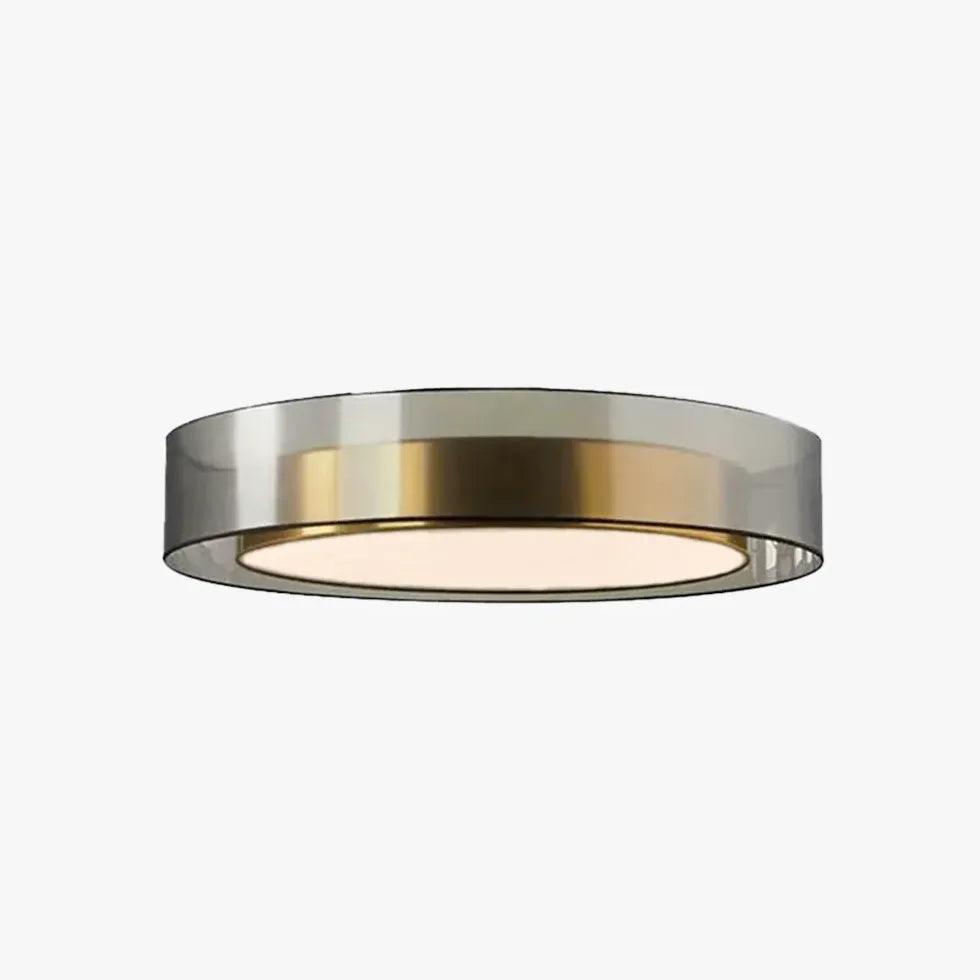 Luksuriøst rundt loftslys i kobberdesign | boxzora