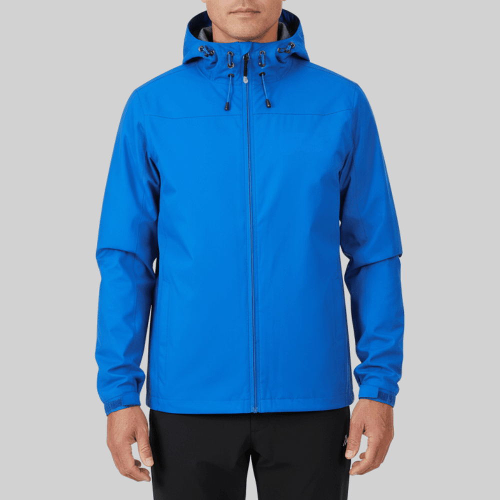 Chaqueta impermeable ligera y transpirable — Capa exterior impermeable