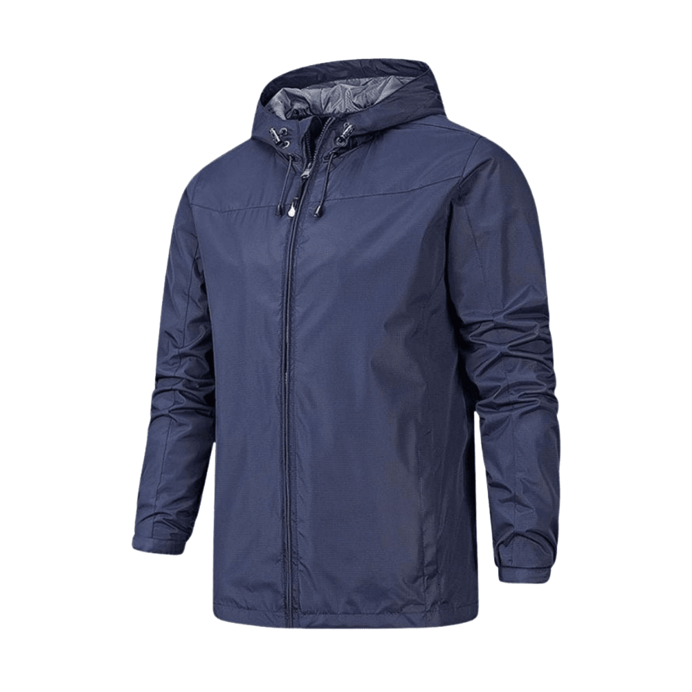 Chaqueta impermeable ligera y transpirable — Capa exterior impermeable