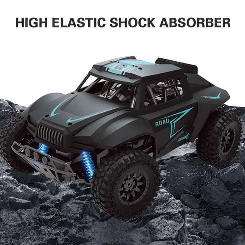 Højhastigheds RC-monstertruck til terrænkørsel — fjernstyret racerbil