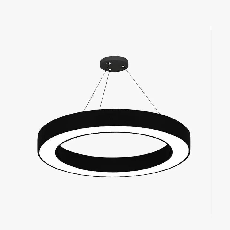 Lámpara colgante LED de estilo industrial redondo | boxzora