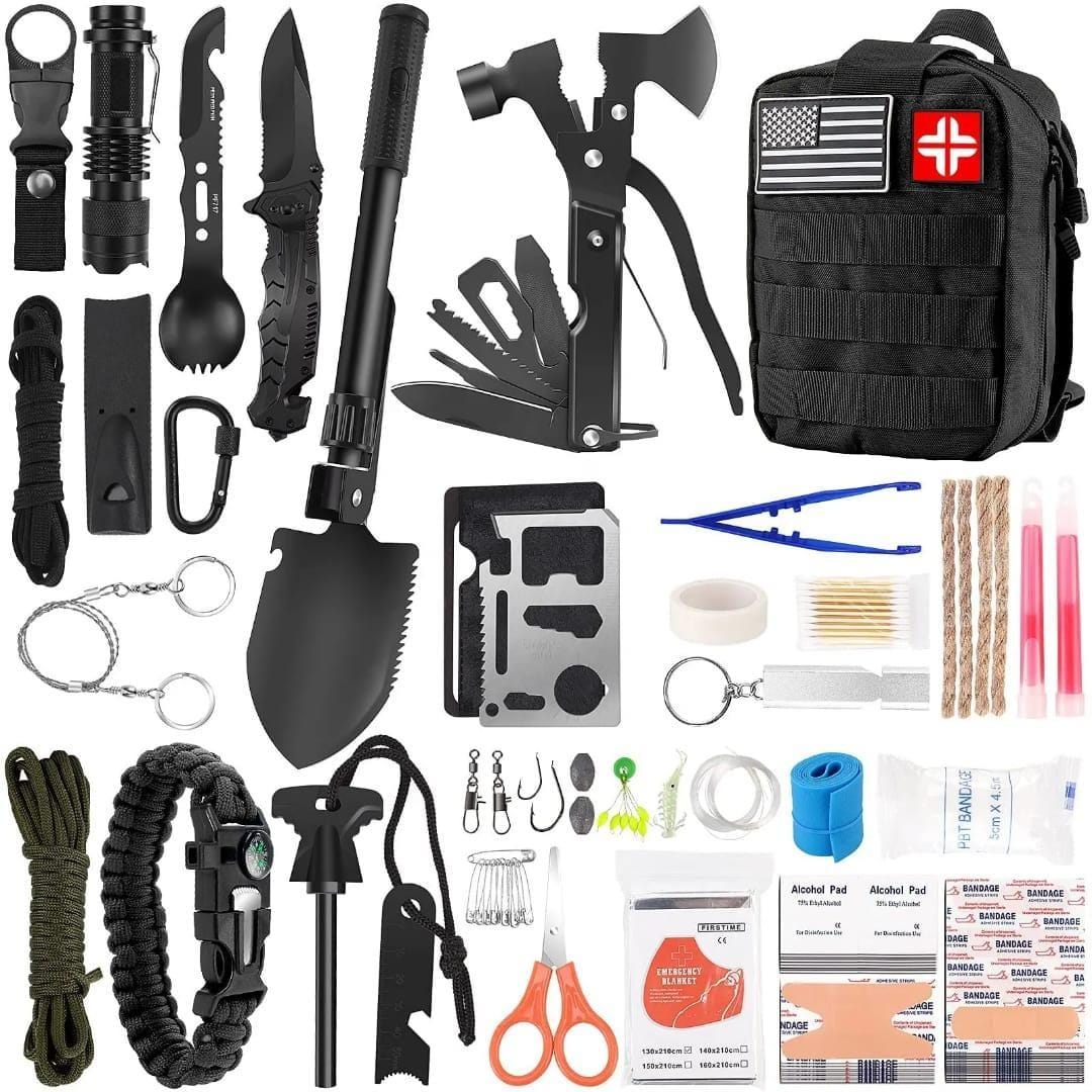 142-in-1 Compact Hiking & Survival Tool