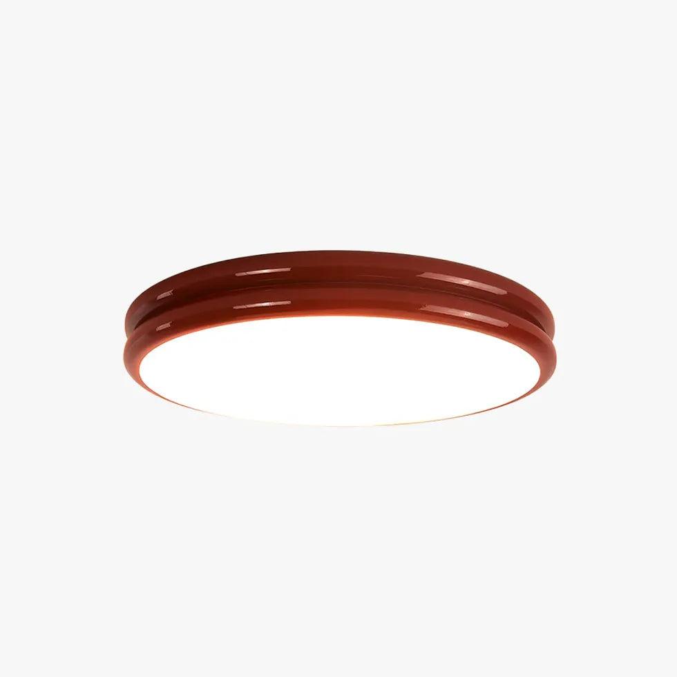 Modern Round Flush Mount Ceiling Light Dimmable For Bedroom | boxzora