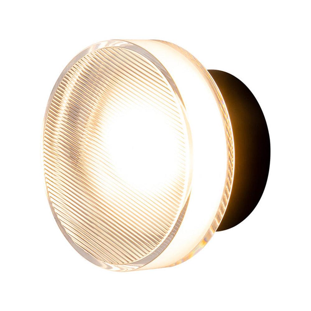 Candeeiro de parede circular moderno minimalista LED para quarto | boxzora