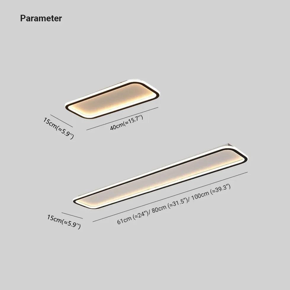 Moderne LED-loftlampe til gangen | boxzora