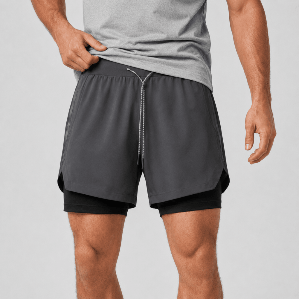 Lichtgewicht hardloopshorts met sneldrogende stof — Flexibel, vochtwerend comfort