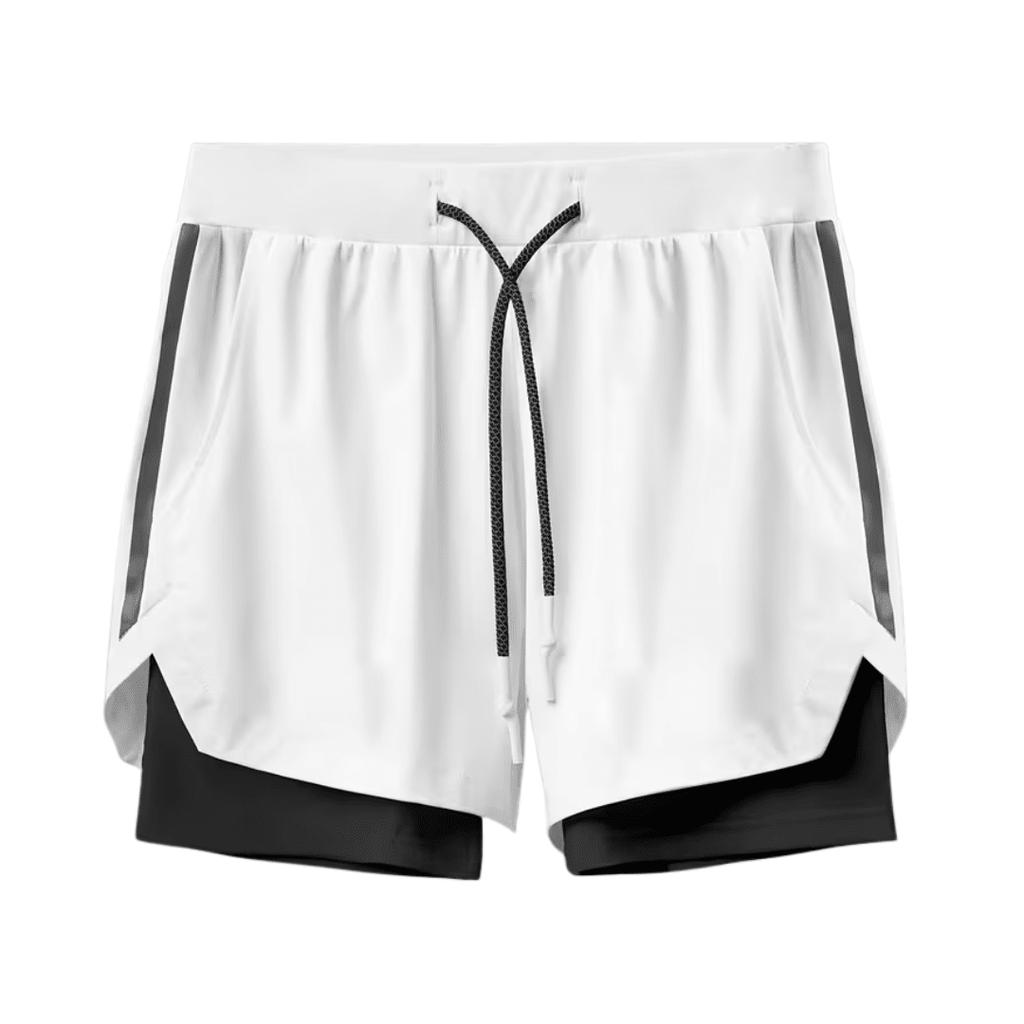 Lichtgewicht hardloopshorts met sneldrogende stof — Flexibel, vochtwerend comfort