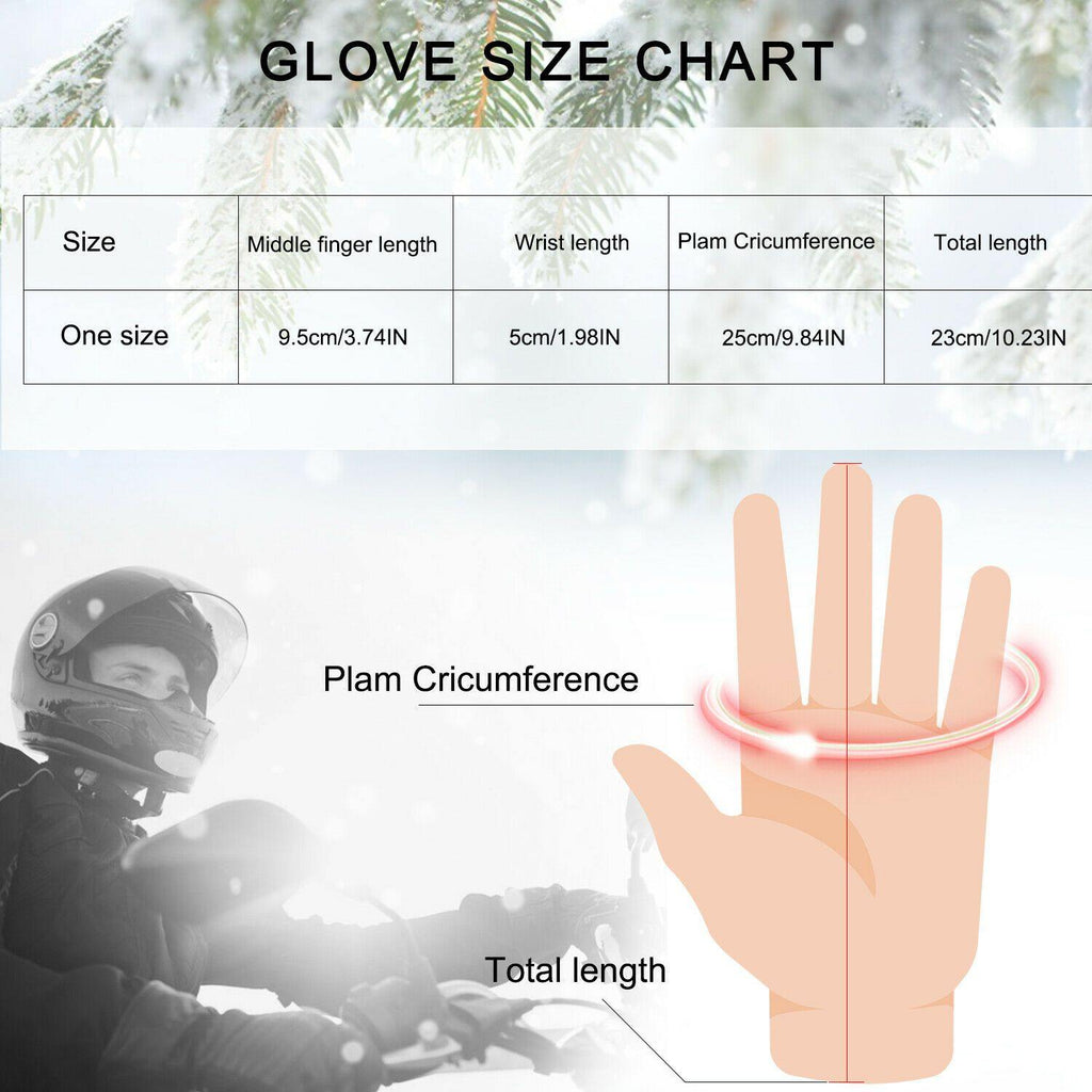 Gants de ski en cuir imperméables, conçus pour résister à -30℃ — isolation thermique, compatibles avec les écrans tactiles