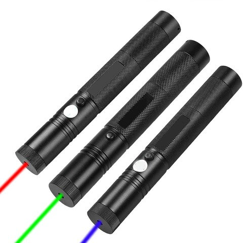 Power Laserpekare 303 USB-uppladdningsbar laser — högpresterande synlig stråle