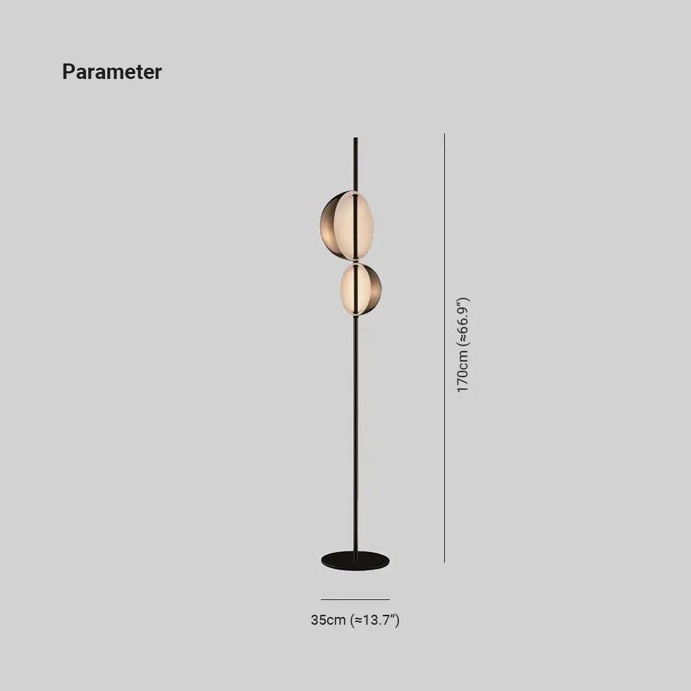 Stehlampen für das Wohnzimmer mit halbkugelförmigem Metalldesign | boxzora