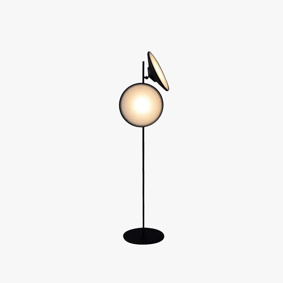 Metall-Stehlampe mit nordischem Runddesign | boxzora