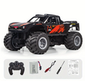 Carro telecomandado 4WD — Brinquedo todo-o-terreno para crianças, suspensão independente e pneus com revestimento de borracha