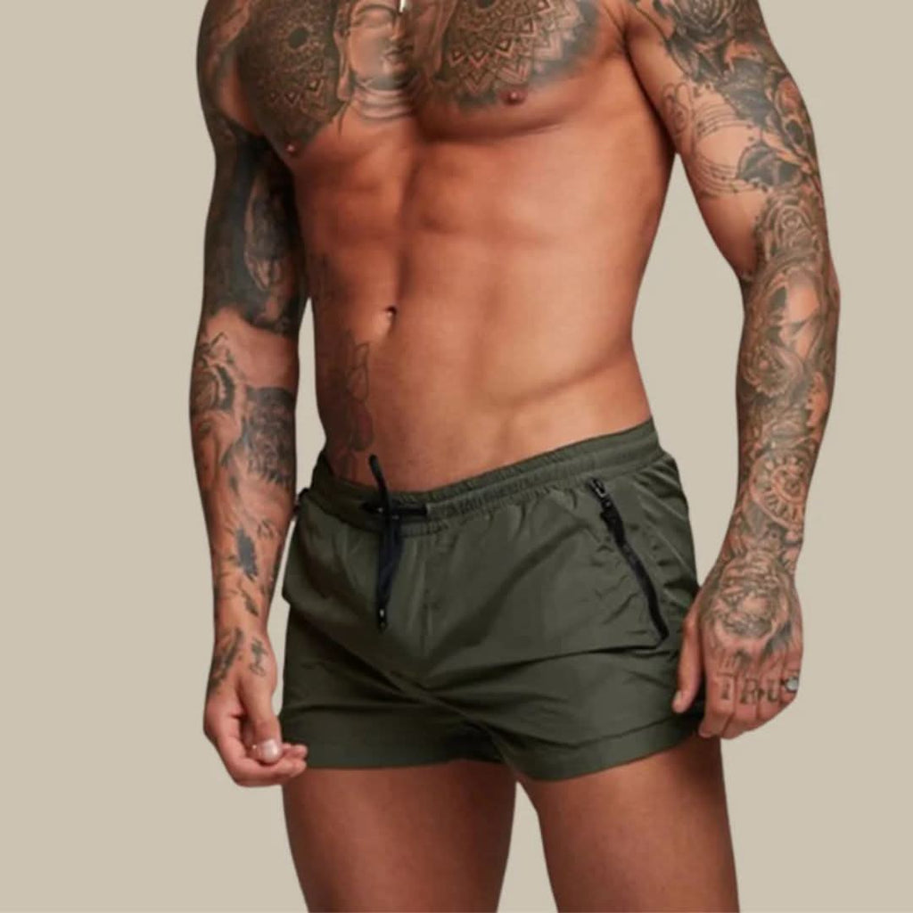 Tideflex badshorts för herr – snabbtorkande, lätt och stretchigt tyg