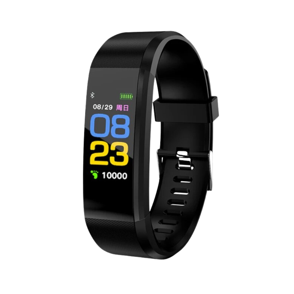 Senior Smartwatch — Large Clear Display, Health Tracking, Long Battery, USB Charging