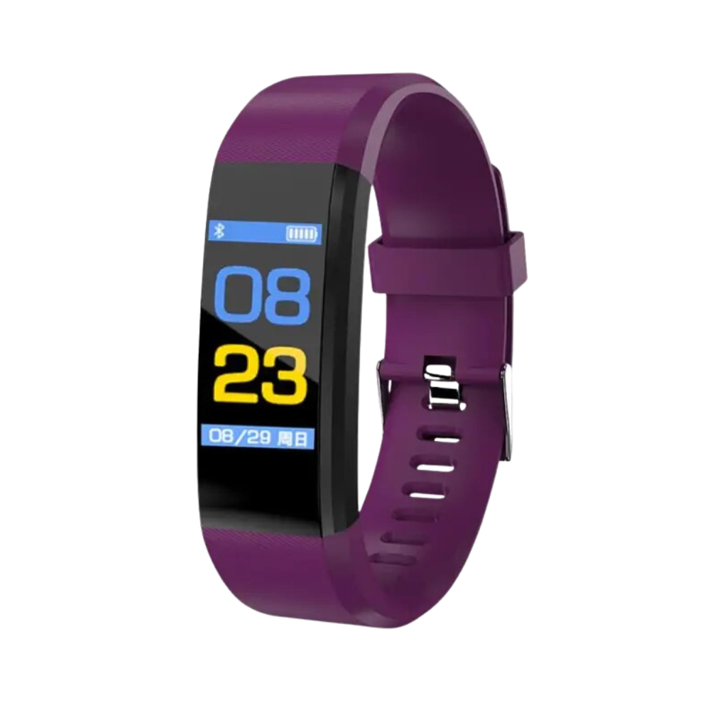 Senior Smartwatch — Large Clear Display, Health Tracking, Long Battery, USB Charging