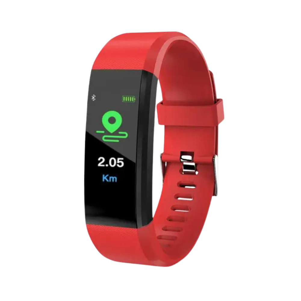 Senior Smartwatch — Large Clear Display, Health Tracking, Long Battery, USB Charging