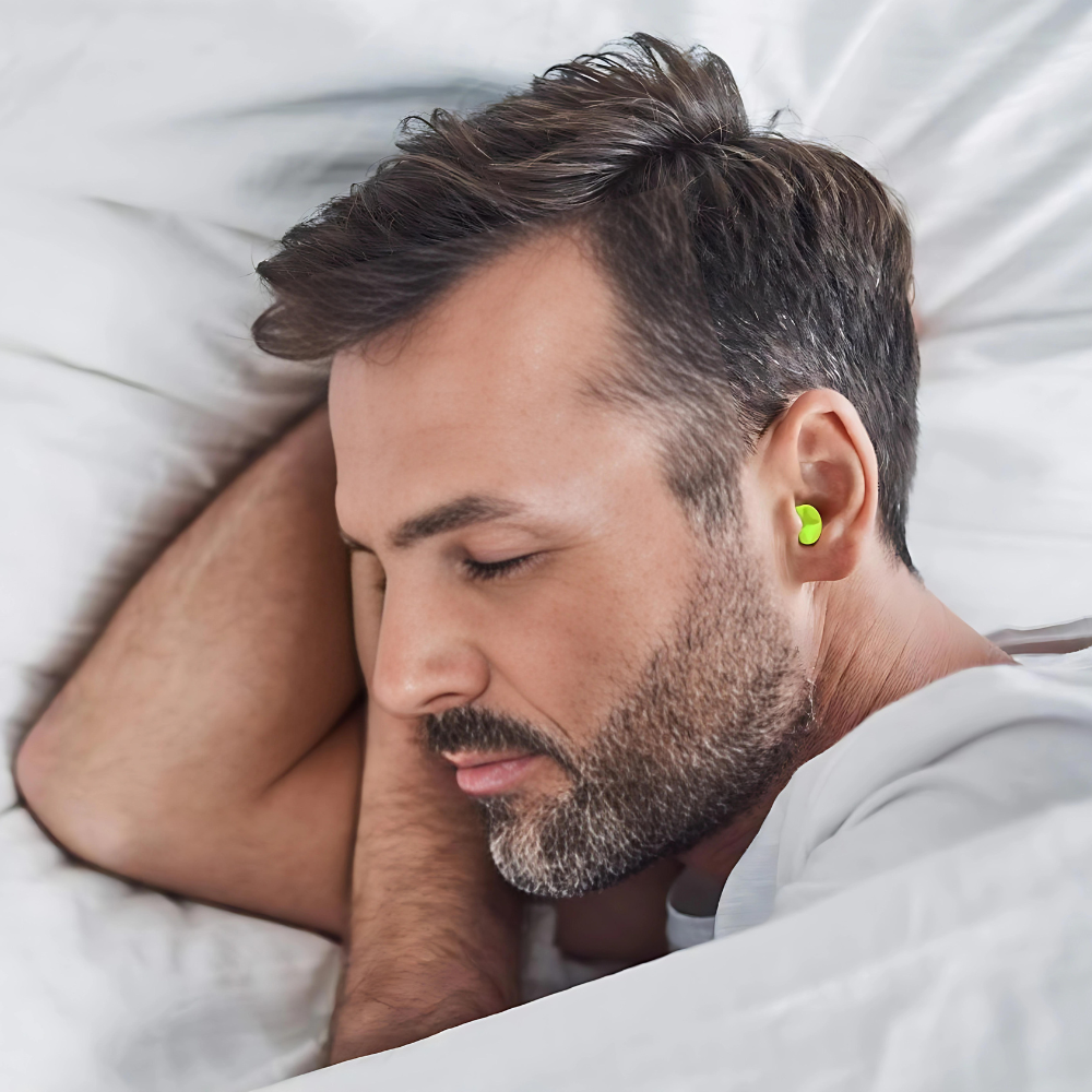 SilentComfort Noise Cancelling Earplugs — Soft Comfortable Fit, Maximum Sound Isolation
