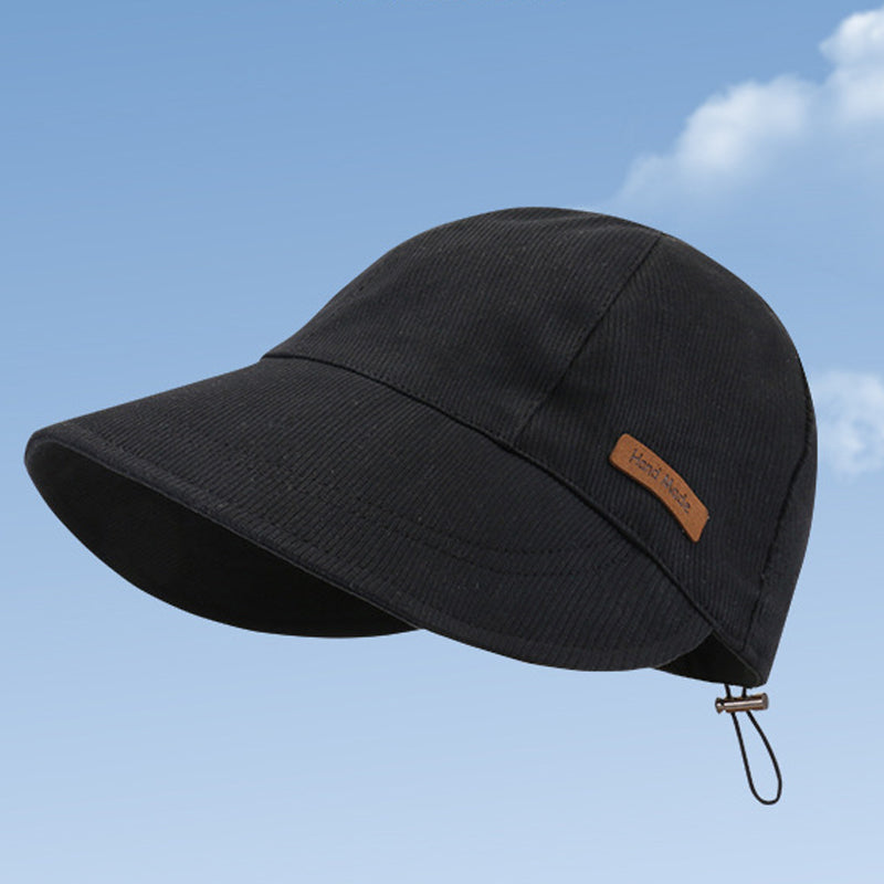 UV Protection Hat — Wide Brim, Adjustable Back Strap