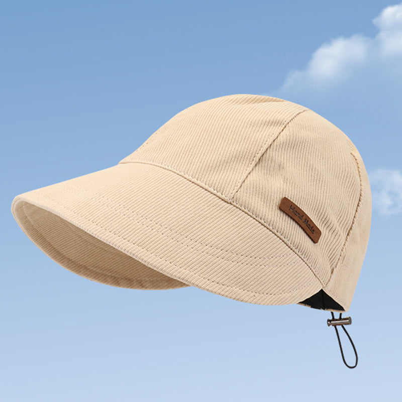UV Protection Hat — Wide Brim, Adjustable Back Strap