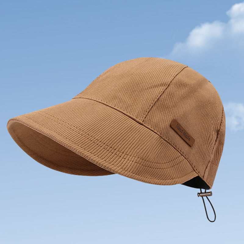 UV Protection Hat — Wide Brim, Adjustable Back Strap