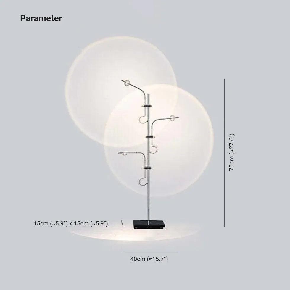 Lampe de sol moderne à LED avec effet d’ombres pour salon | boxzora