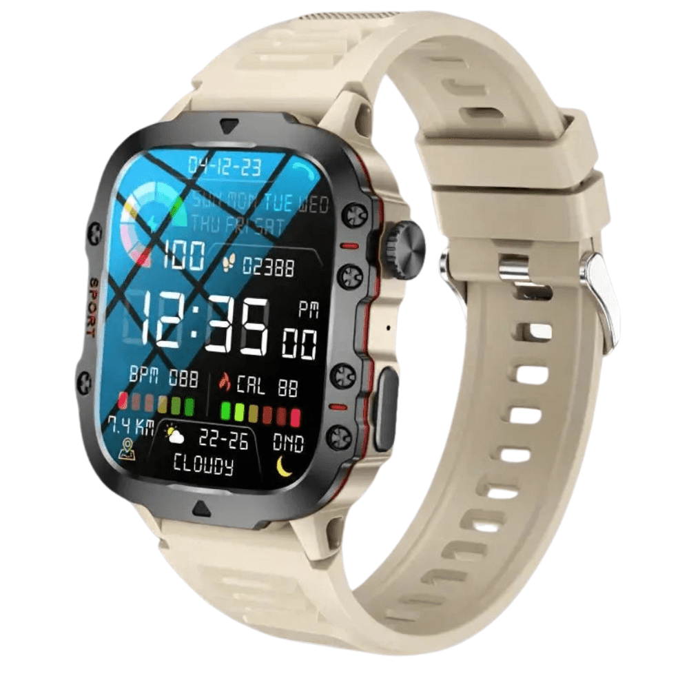Smartwatch rugged e tracker fitness resistente all’acqua