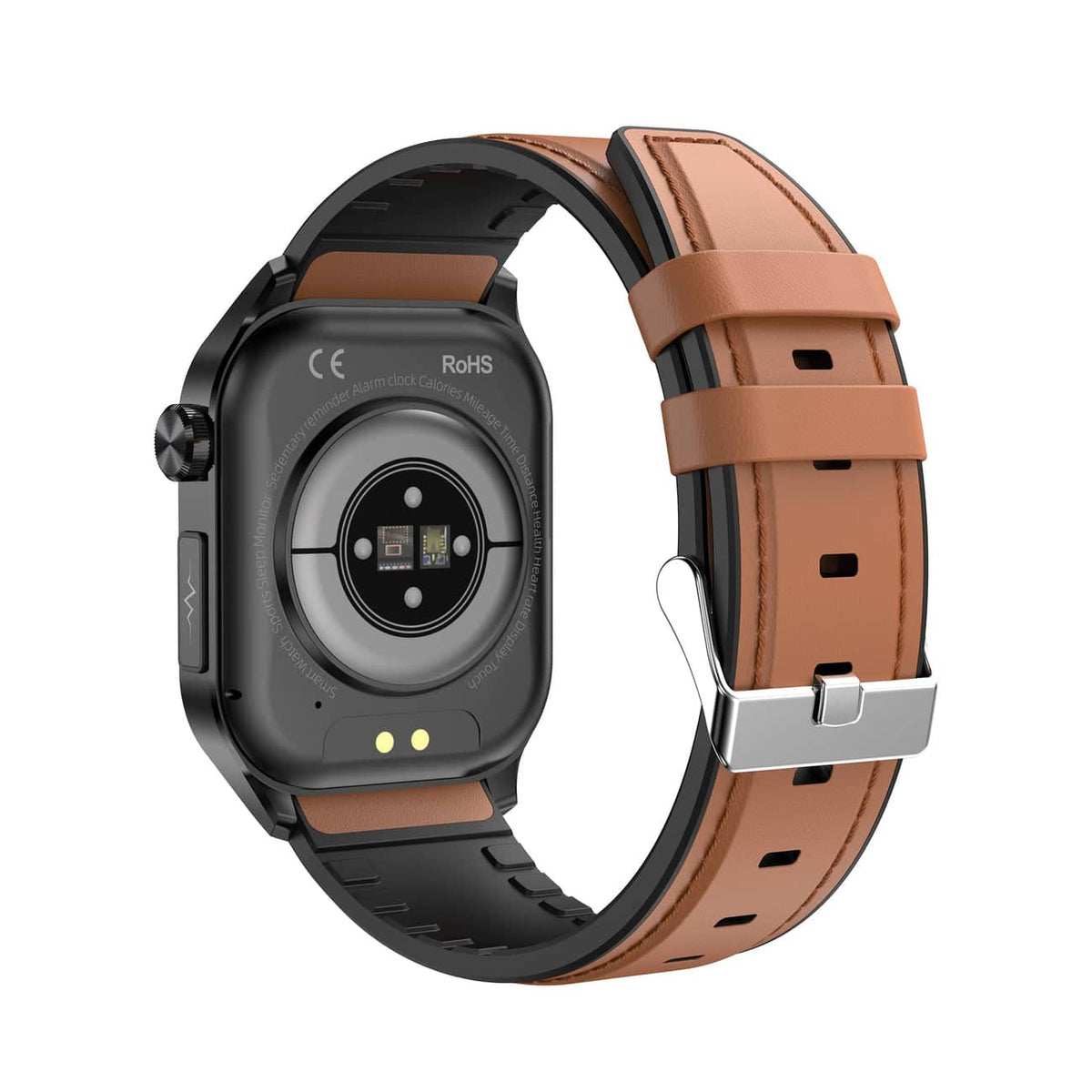 HealthSync Smartwatch — ECG, Blood Sugar & Blood Pressure Monitoring