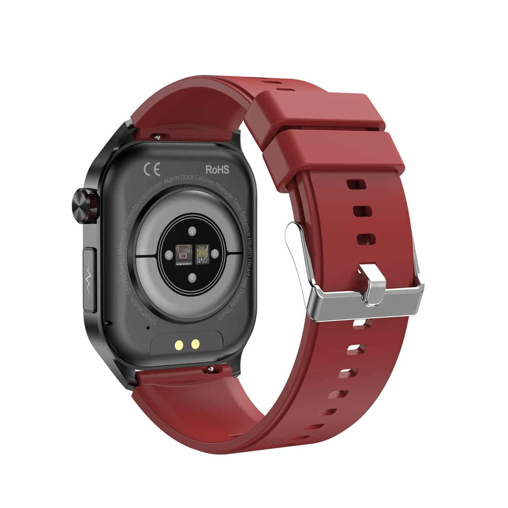 HealthSync Smartwatch — ECG, Blood Sugar & Blood Pressure Monitoring