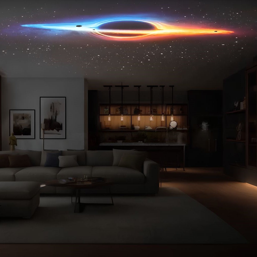 Candeeiro projetor AstroGlow — Modelo compacto de luz estelar