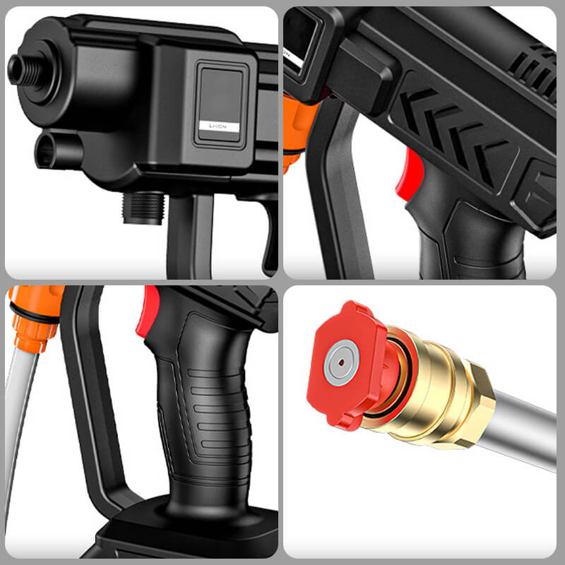 Draadloos hogedrukwaterpistool — Draagbaar, drukclassificatie van 30 bar