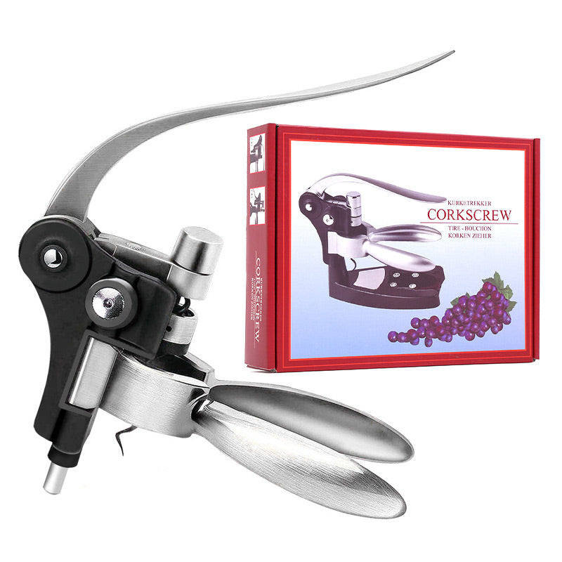 Přenosná vývrtka — ergonomická vytahovací rukojeť
