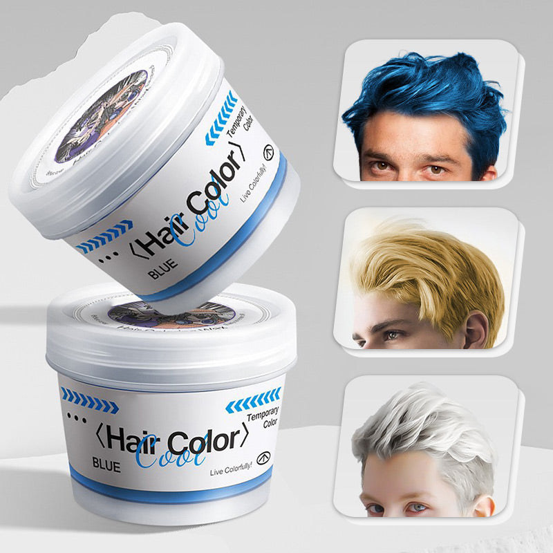 Men and Women Hair Wax — Temporary Color Styling Paste