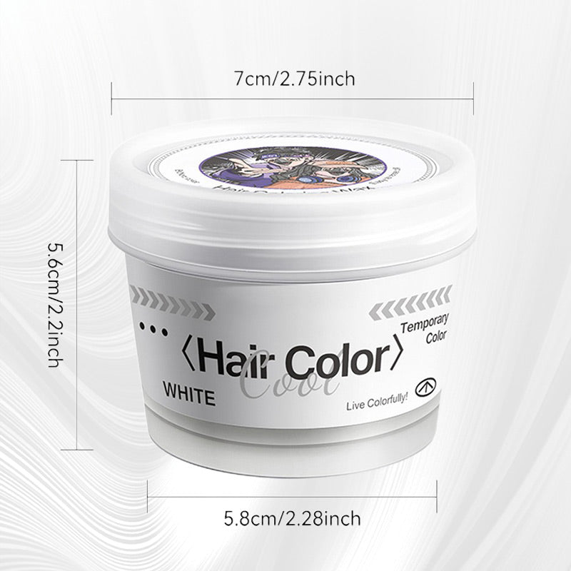 Men and Women Hair Wax — Temporary Color Styling Paste