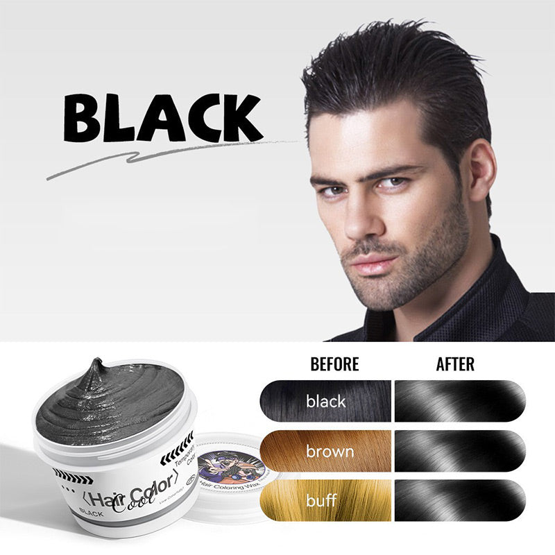 Men and Women Hair Wax — Temporary Color Styling Paste