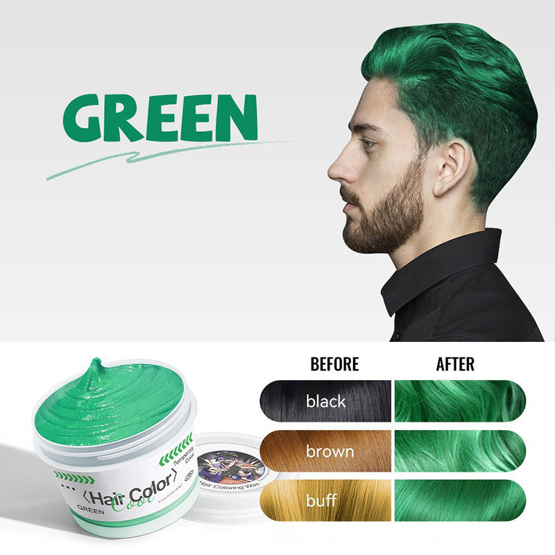 Men and Women Hair Wax — Temporary Color Styling Paste