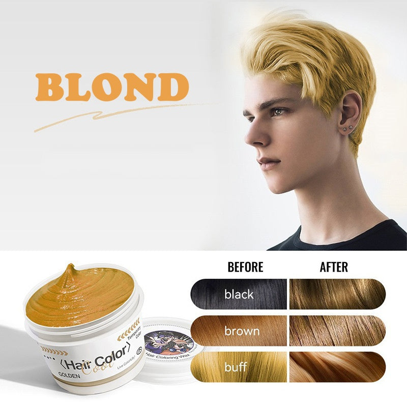 Men and Women Hair Wax — Temporary Color Styling Paste