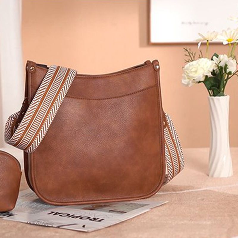 Dámská prémiová kožená crossbody kabelka