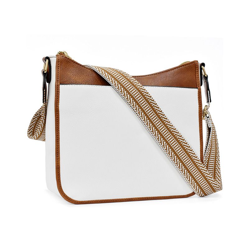 Dámská prémiová kožená crossbody kabelka