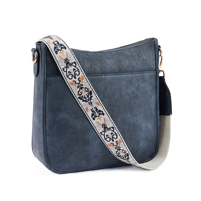 Dámská prémiová kožená crossbody kabelka